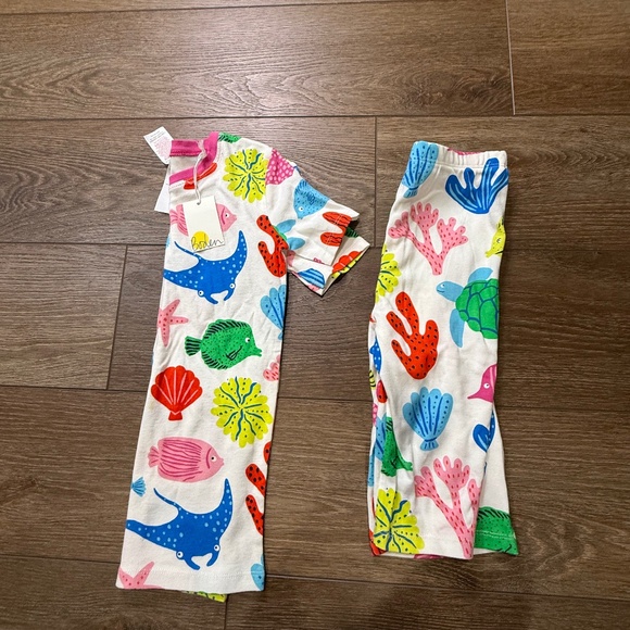 Mini Boden Other - Mini Boden Girls Under the Sea Shortie Pajama set, NWT, Size 9Y, Two Piece